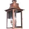 Chalmers 1-Light Aged Copper Outdoor Wall Lantern - 3 of 4