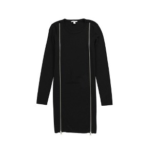 bar III Womens Zippered Sweater Dress - 1 of 2