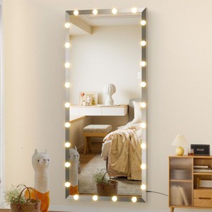 Stand up hollywood mirror sales