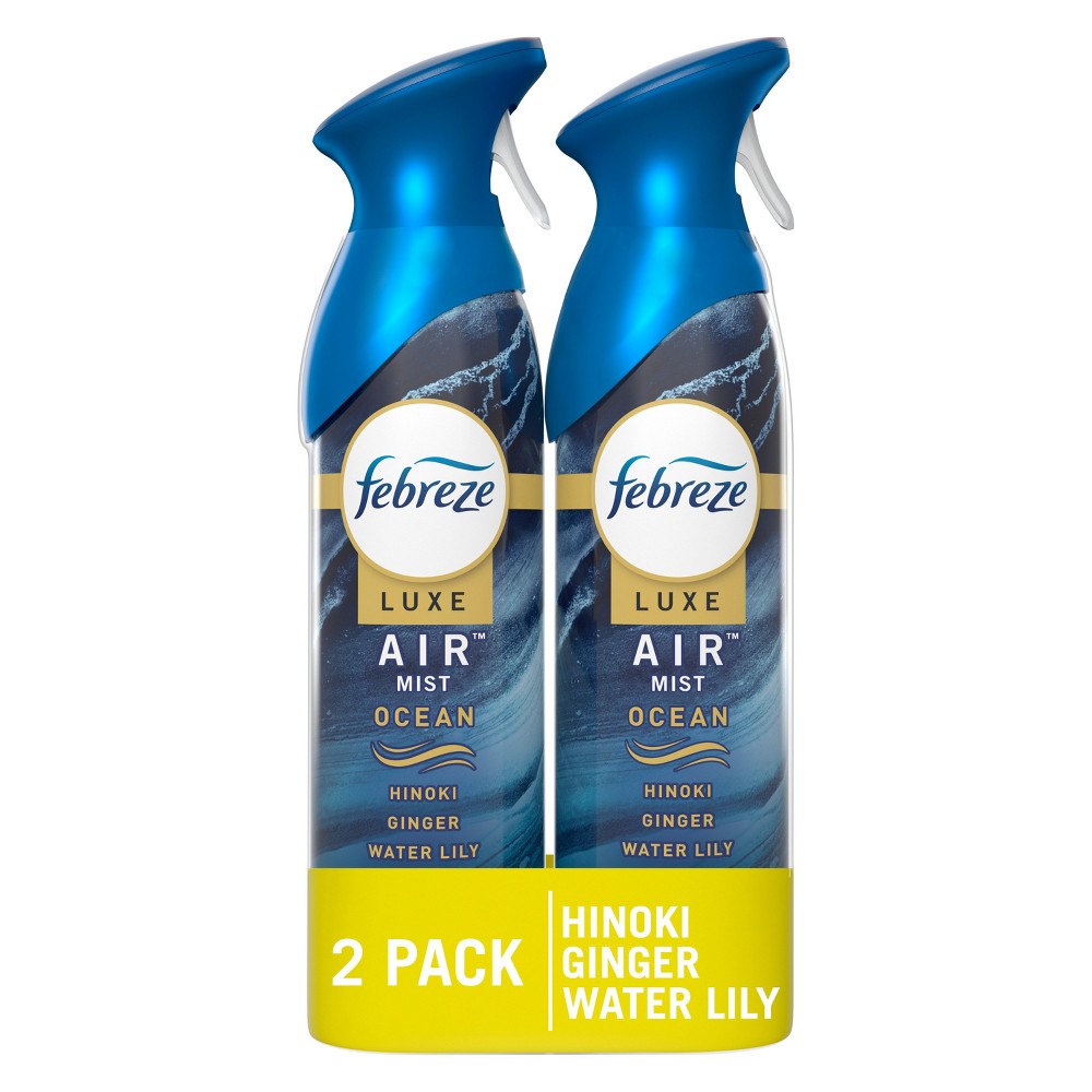 Photos - Air Freshener Febreze Odor-Fighting  - Ocean - 17.6 fl oz/2pk 