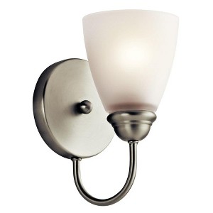 Kichler Lighting Jolie 1 - Light Sconce in  Brushed Nickel - 1 of 1