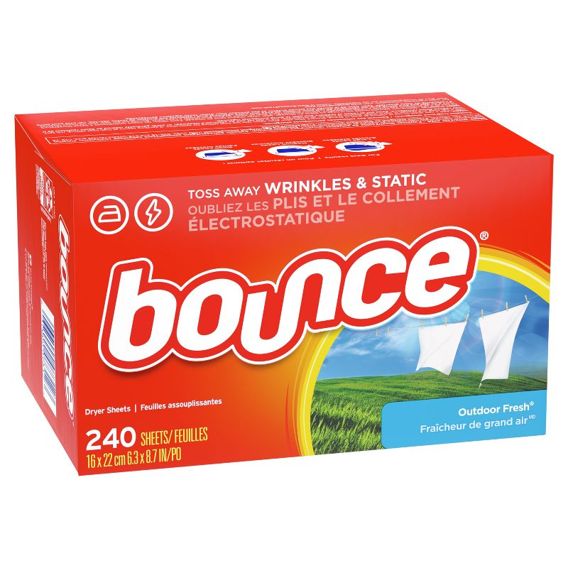 Bounce Outdoor Fresh Fabric Softener Dryer Sheets, 3 of 14