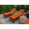 Casual Cushion Fabric 1-Piece Outdoor Chaise Cushion, 22.5"W x 74"L - 2 of 4