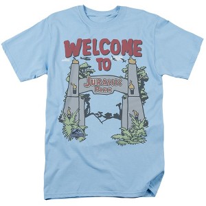 Men's Jurassic Park The Warm Welcome T-Shirt - 1 of 4