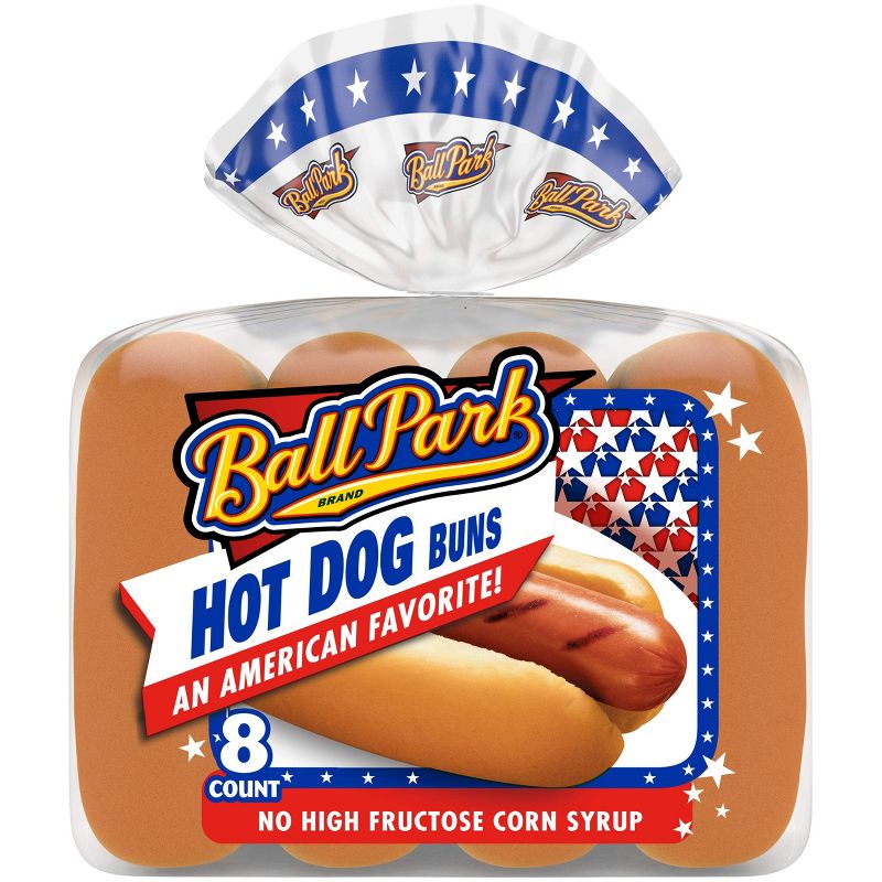 Ball Park Hot Dog Buns - 13oz/8pk, 1 of 13