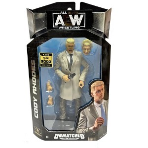 Rare 1 of 3000 Cody Rhodes Suited  AEW Unmatched Series 4 Action Figure - 1 of 3