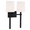 Crystorama Lighting Bromley 2 - Light Sconce in  Black Forged - 2 of 4