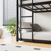 Twin Over Twin Over Twin Bunk Bed with Safety Guardrails - 4 of 4