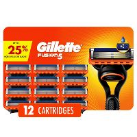 12-Count Gillette Fusion5 Men's Razor Blades Refills only .82: eDeal Info