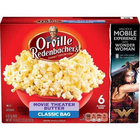 orville redenbacher movie theater butter nutrition
