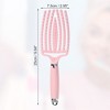 Unique Bargains Hollow Hair Brush for Curly Straight Thin Dry Wet Hair 1 Pc - 2 of 4