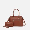 MKF Collection Gardenia Vegan Leather Women’s Tote Bag & Wallet by Mia K - 2 of 4