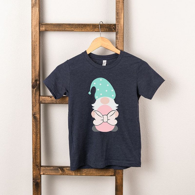 The Juniper Shop Easter Gnome With Egg Youth Short Sleeve Tee, 1 of 2