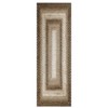Modern Braided Print Area Rug Boho Rug Geometric Rug Washable Living Room Bedroom Rug - 3 of 4