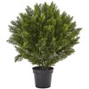 Nearly Natural 3-ft Cedar Artificial Bush (Indoor/Outdoor) - image 2 of 4