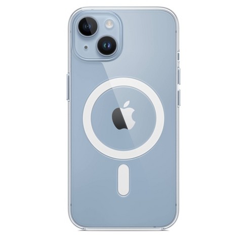 Apple silicone Case avec MagSafe pour iPhone 12 / 12 Pro • Transparent