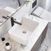 Countertop Bathroom Sink, Bathroom Vessel Sink, Ceramic Vessel Sink - 3 of 4