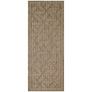 Liora Manne Carmel  Indoor/Outdoor Rug  Green.. - 1 of 4