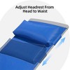 SKRAN Patio Chaise Lounge Set,Adjustable Pool Lounge Chairs,for Sunbathing,Beach,(Only includes 2 Lounge Chairs with Headrest & 1 Table) - 4 of 4