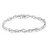 Haus of Brilliance Sterling Silver 1/2 Cttw Diamond Link Bracelet - 2 of 4