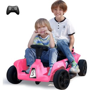 24V 2 Seaters Kids Ride On Car Toy with Remote Control for Parents and Kids, Max Load 200LBS, for Child Toddlers - 1 of 4