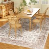 HOMCOM Area Rug, Boho Machine Washable Rug, Non-Slip Low Pile Carpet for Living Room, Bedroom, Dining Room, Home Office - 4 of 4