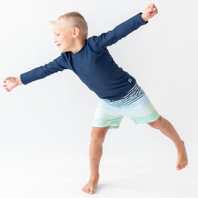 RuggedButts Boys Swim Trunks - Coastal Stripe, Size : 4T — фото 2
