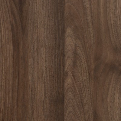 Natural Walnut Queen Platform Bed with Storage Drawer