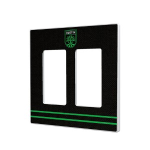 MLS Western Conference Teams Stripe Hidden-Screw Light Switch Plate for Double Rocker - 1 of 4
