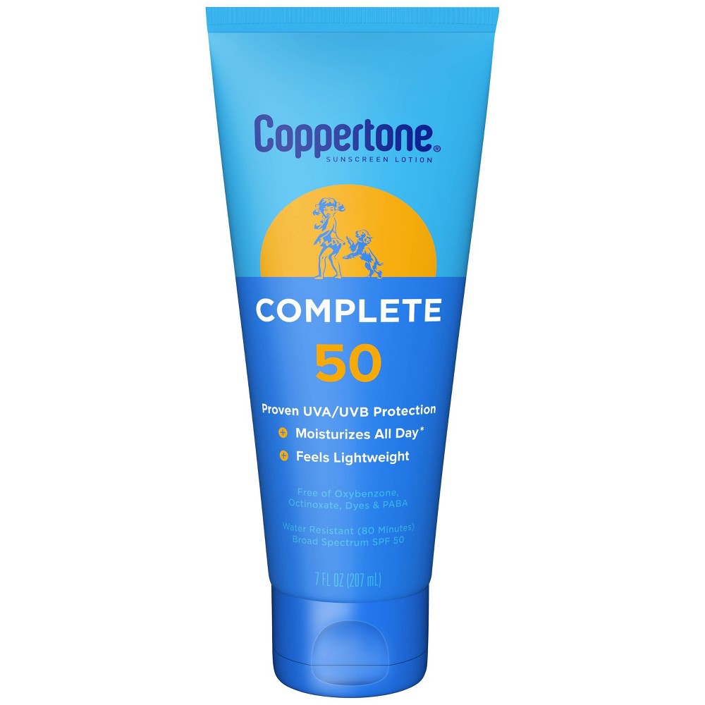 Photos - Cream / Lotion Coppertone Complete Sunscreen Lotion - SPF 50 - 7 fl oz