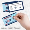 Big Dot of Happiness Ahoy It's a Boy - Nautical Baby Shower Game Scratch Off Cards - 22 Count - 2 of 4