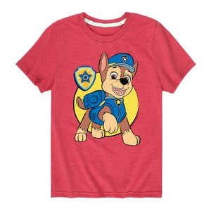 Boys' - Paw Patrol - Chase Sketch Short Sleeve Graphic T-Shirt - 1 of 4