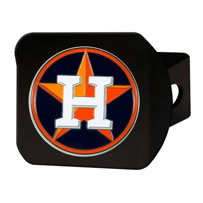  MLB Houston Astros Metal Emblem Hitch Cover - Black 