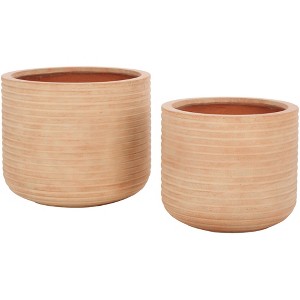 Nardo Planter Pot Set Of 2 - PAT1530 - Indoor/Outdoor - Safavieh - 1 of 4