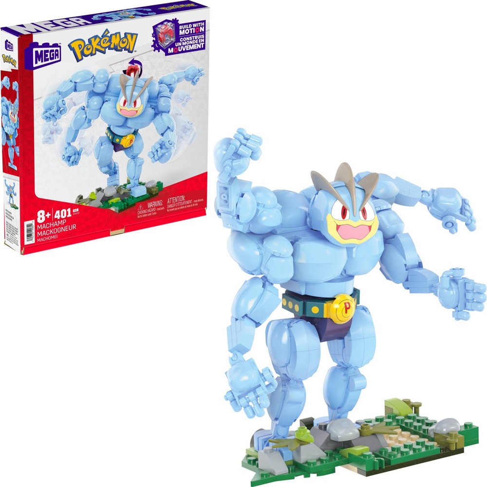 MEGA Pokemon Emolga and Bulbasaur's Charming Woods Building Toy Kit - 194pc
