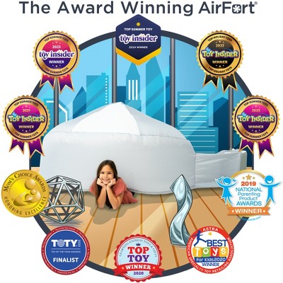 Mod About Gray Inflatable Kids Play Fort Tent