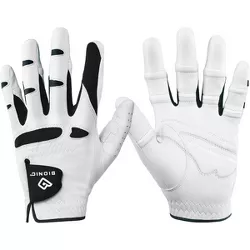 Bionic Men's Cadet StableGrip Natural Fit Left Hand Golf Glove - White/Black