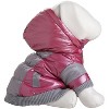 Pet Life (R) Vintage Aspen 3M Insulated Sporty Ski Dog Jacket with Removable Hood - 2 of 4