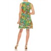 Women's Palm Tree Print Fit & Flare Dress - Shelby & Palmer - 3 of 3