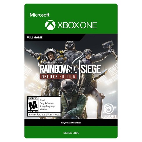indsigelse Jeg vasker mit tøj Brudgom Tom Clancy's Rainbow Six Siege: Deluxe Edition - Xbox One (digital) : Target