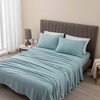 Solid Fleece Sheet Set - Isla Jade - 2 of 4