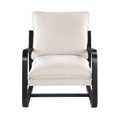 NicBex Polyester Accent Chair,Upholstered Living Room Chairs with High Backrest and Metal Frame,Modren Armchair,Club Chairs for Living Room