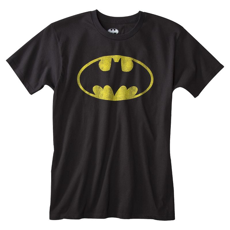 Men&#39;s Batman Shield T-Shirt - Black L, 2 of 3