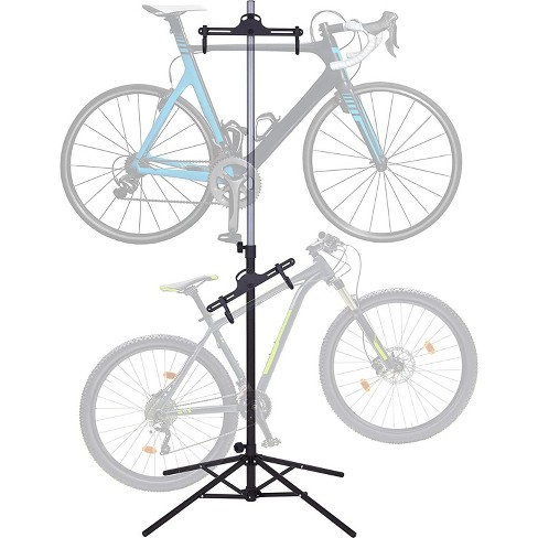 Raxgo Two Bike Rack, Freestanding Garage Storage Vertical Stand : Target