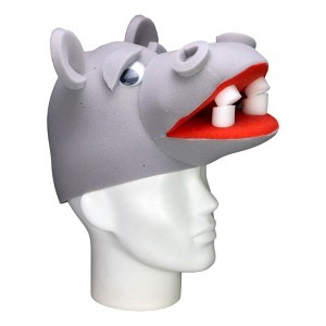 Foam Party Hats Hippopotamus Hat - 1 of 4