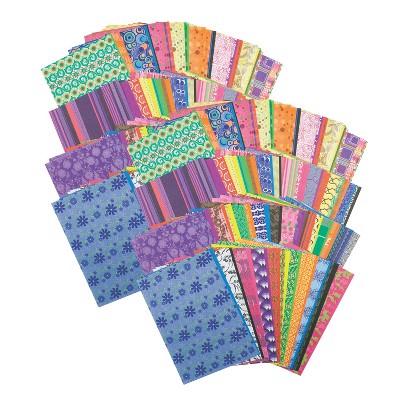 Roylco® Decorative Hues Paper, 5.5" x 8.5", 192 Sheets Per Pack, 2 Packs