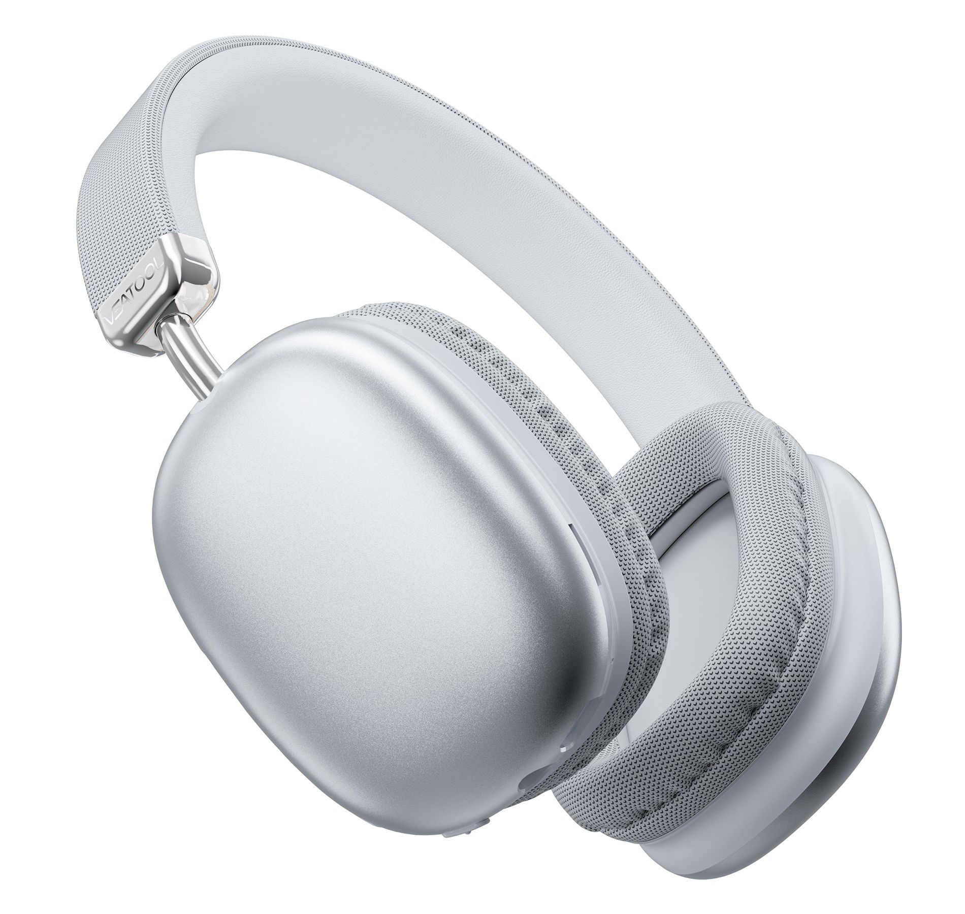 Wireless Over Ear Headphones 80H Playtime 6 Mics ENC Clear Calls Deep Bass Lightweight Comfort Fit for Travel Work