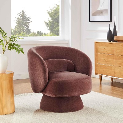 MINIMORE Modern Style Swivel Accent Chair