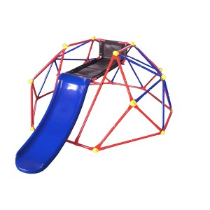 Whisen Outdoor Climber with Unique Fabric Slide, 330lbs Capacity, Removable & Weather-Resistant, Gift for Kids - Blue & Red - 1 of 4