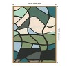 Amanti Art Multicolor Stained Glass II by Regina Moore Framed Canvas Wall Art - 4 of 4